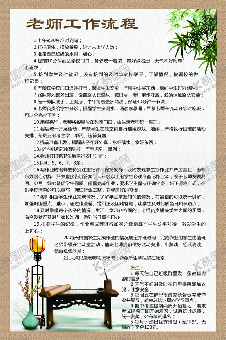编号：25648309231015269743【酷图网】源文件下载-制度展板