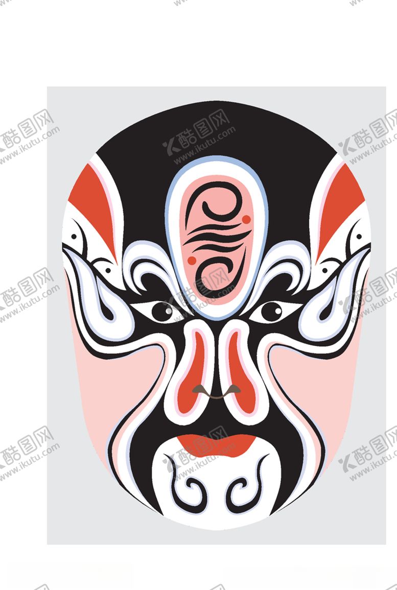 编号：36865909180758114821【酷图网】源文件下载-中国风传统京剧脸谱