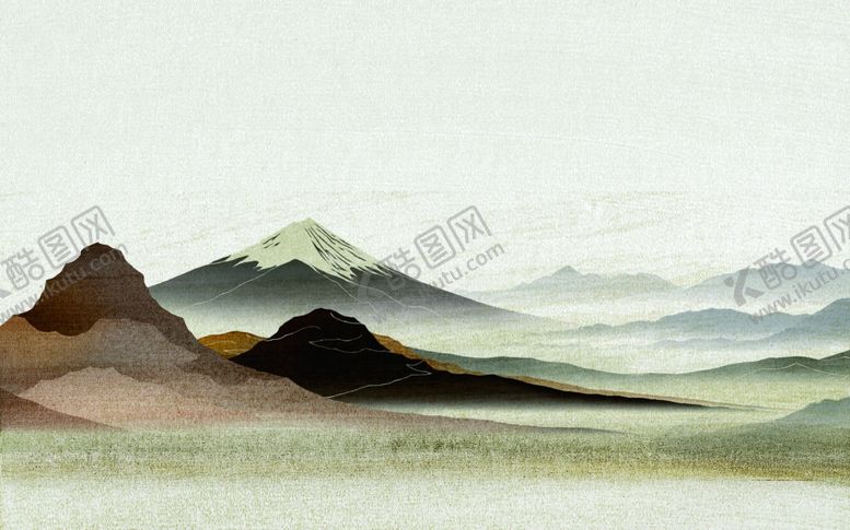 编号：68854009191014361175【酷图网】源文件下载-山水画