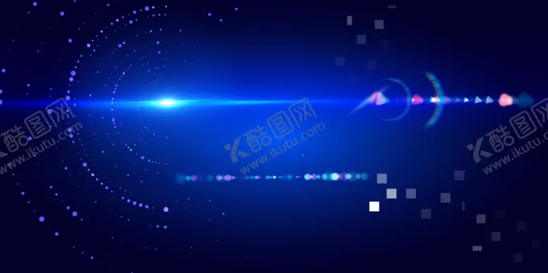 编号：15255904200647486213【酷图网】源文件下载-蓝色科技风