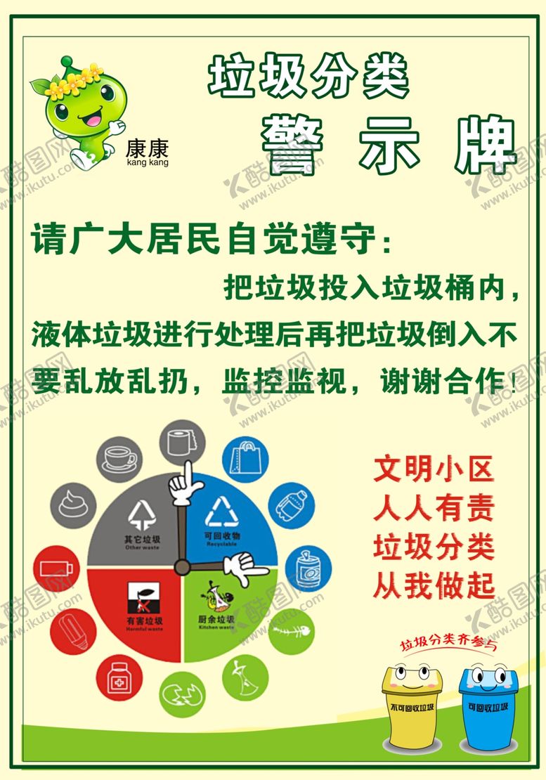 编号：81567605082319423691【酷图网】源文件下载-垃圾分类