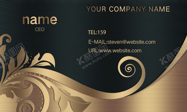 编号：44029309280201591556【酷图网】源文件下载-名片模板