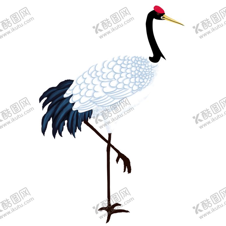 编号：63610504221622222954【酷图网】源文件下载-仙鹤元素