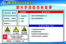 化学品风险告知牌