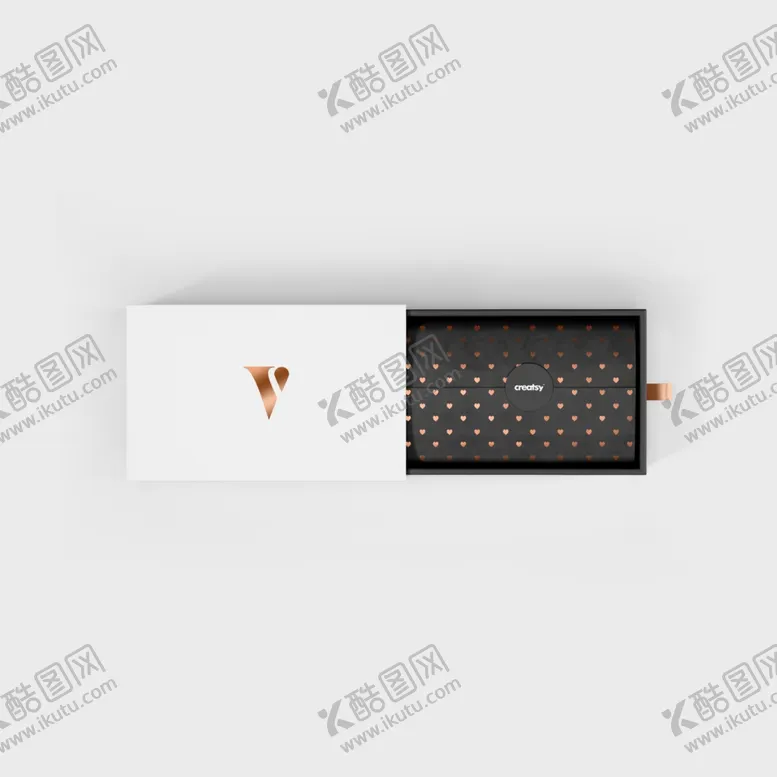 编号：26846704152350036395【酷图网】源文件下载-简约风格抽屉式礼盒展示样机