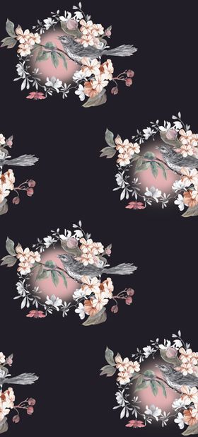 无缝花鸟