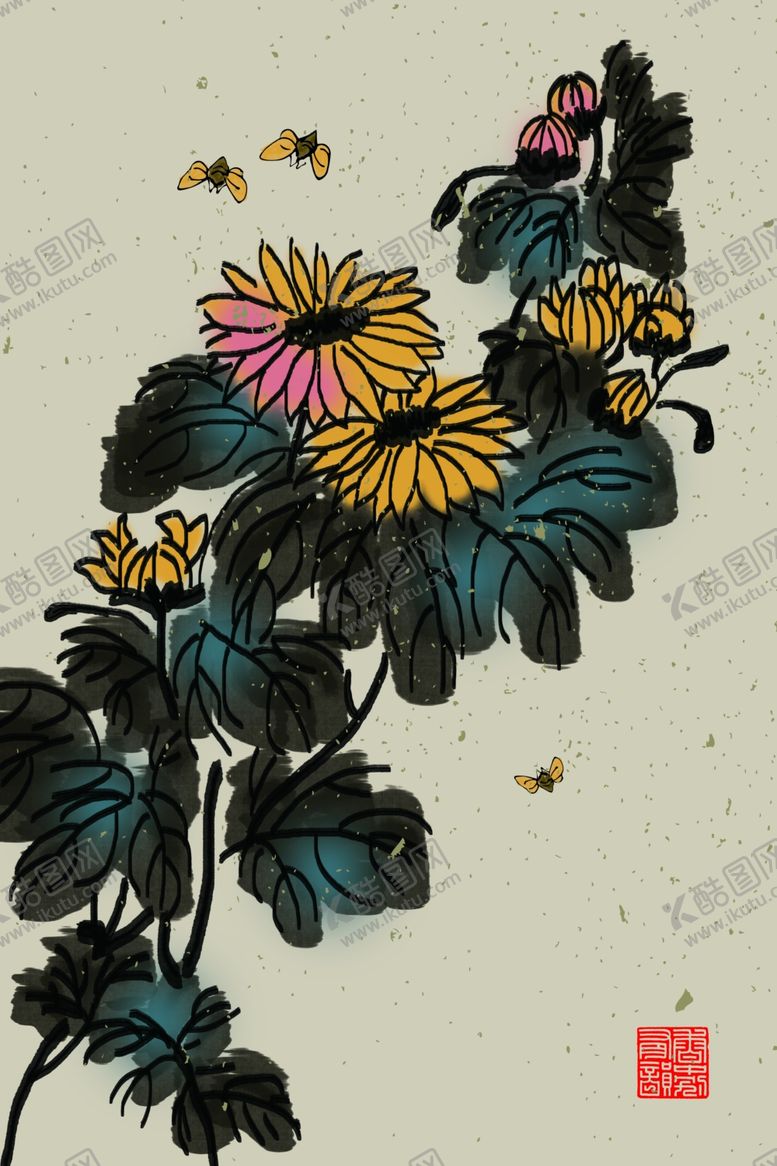 编号：71400809210205247295【酷图网】源文件下载-中式装饰画