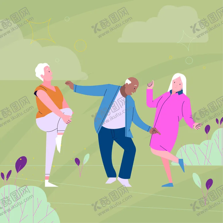 编号：53671009200423405349【酷图网】源文件下载-老年生活 