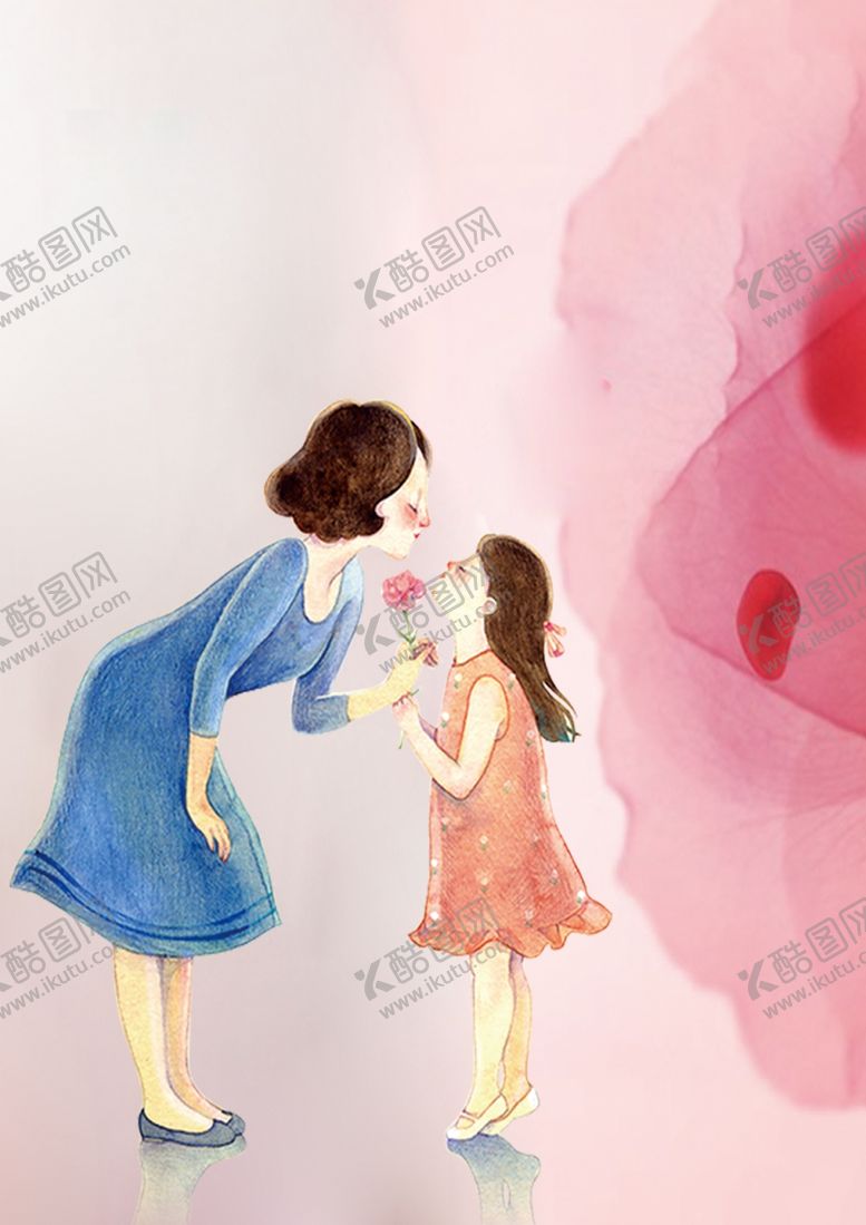 编号：56486009291932368944【酷图网】源文件下载-母子插画
