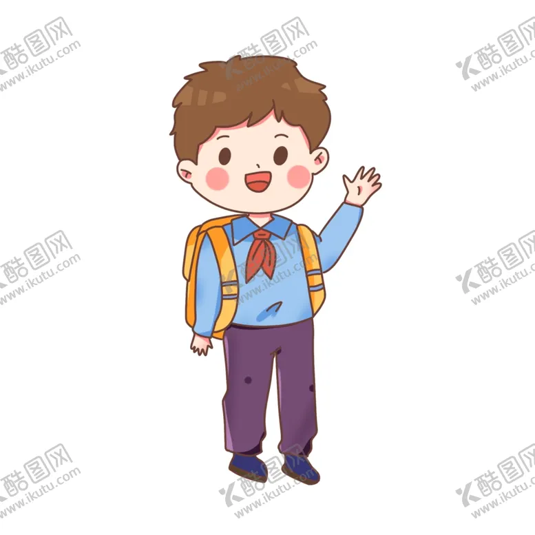 编号：17274803311112411637【酷图网】源文件下载-小学生插画素材