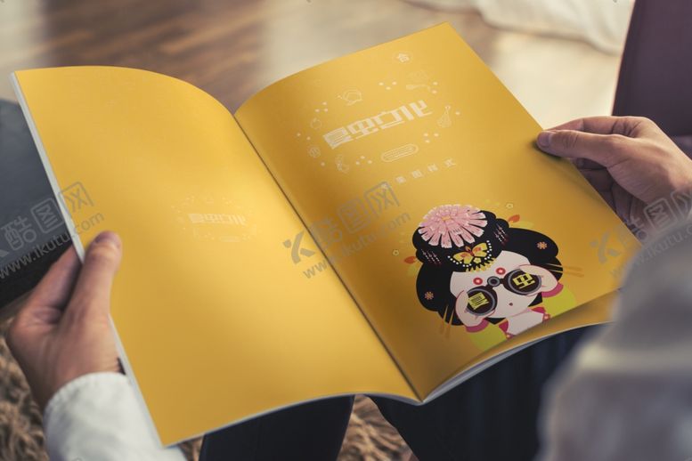 编号：42967407040742519985【酷图网】源文件下载-画册样机