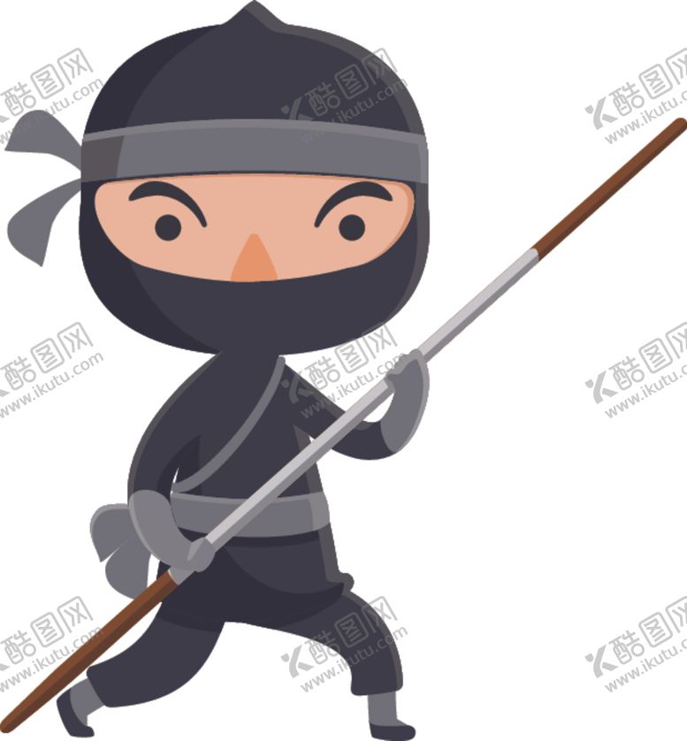 编号：24793004070642539570【酷图网】源文件下载-卡通忍者
