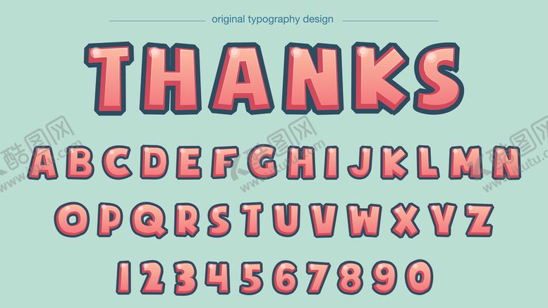 编号：85452110111635249727【酷图网】源文件下载-英文字母设计