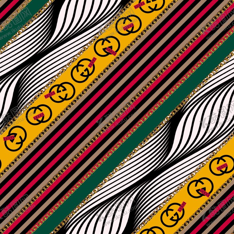 编号：68399309151211439762【酷图网】源文件下载-链条豹纹设计大牌图案