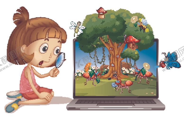 编号：13765409270359433330【酷图网】源文件下载-卡通昆虫