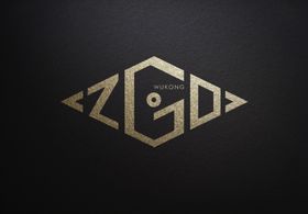 黑色特种纸logo展示效果