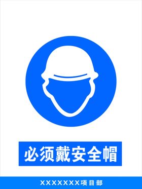 必须戴安全帽