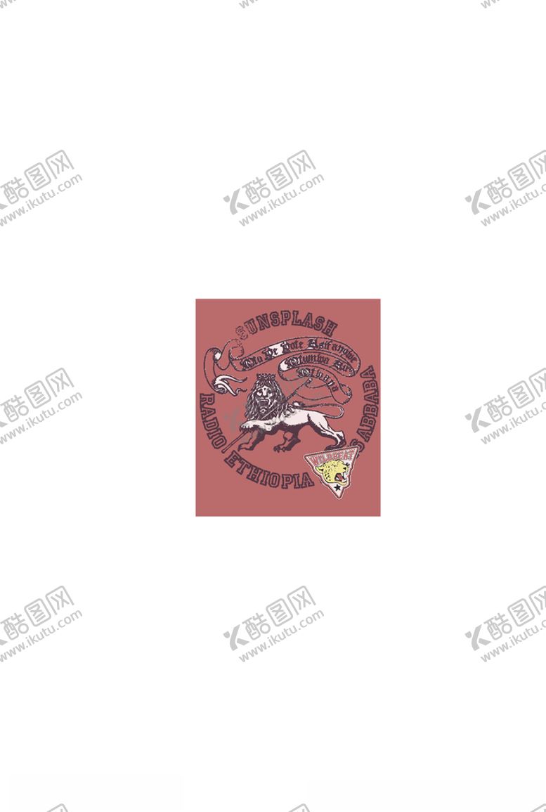 编号：25416810032043115101【酷图网】源文件下载-动物组合印花