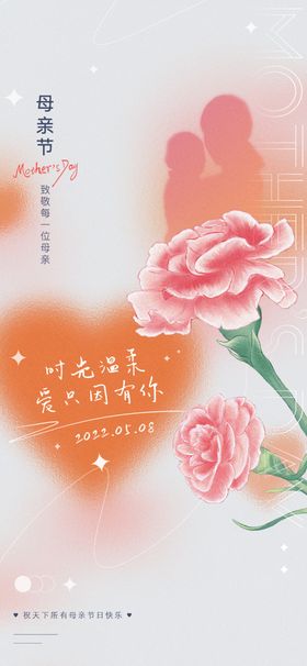 母亲节海报日祝福感恩妈妈