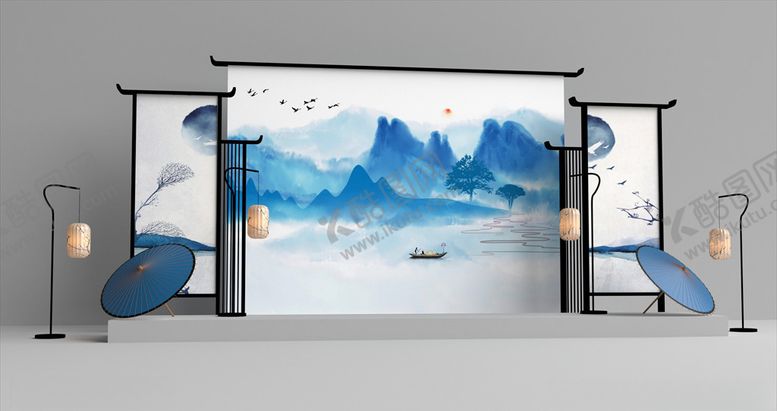 编号：82006209211903435440【酷图网】源文件下载-古风造景