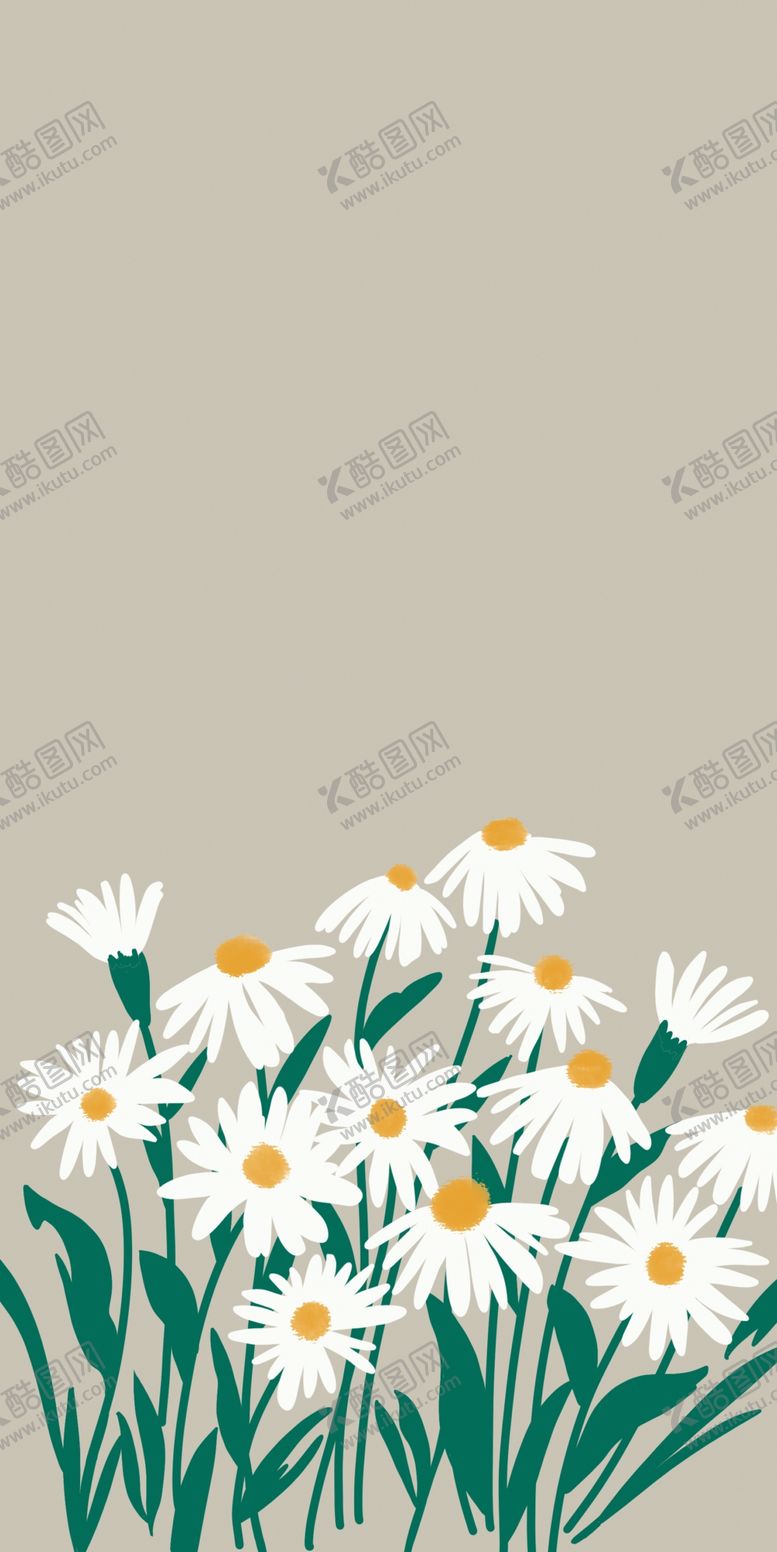 编号：23561801301502415216【酷图网】源文件下载-小雏菊手机壳图案