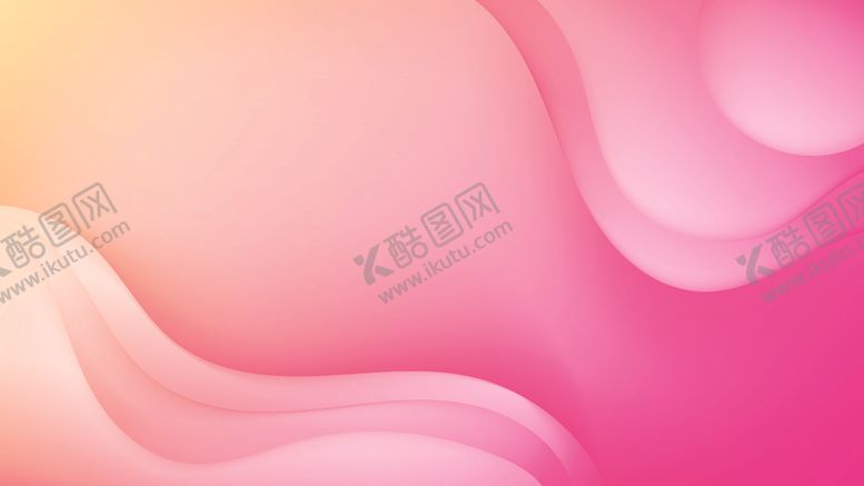 编号：70327203011107458274【酷图网】源文件下载-粉色渐变抽象波浪矢量背景