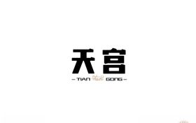 天宫字体设计
