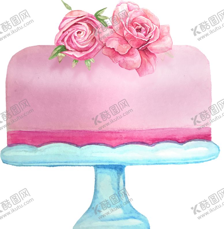编号：43517010110945264918【酷图网】源文件下载-手绘蛋糕