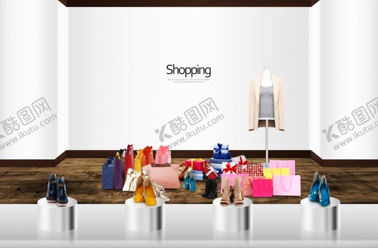 编号：70012809191910003743【酷图网】源文件下载-买衣服爆款促销特价的购物场景