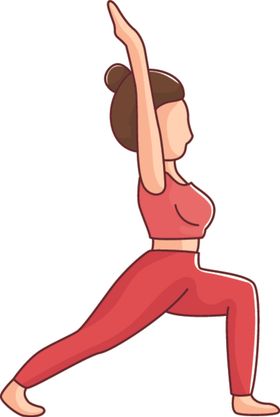 瑜伽动作养生姿势健身运锻炼
