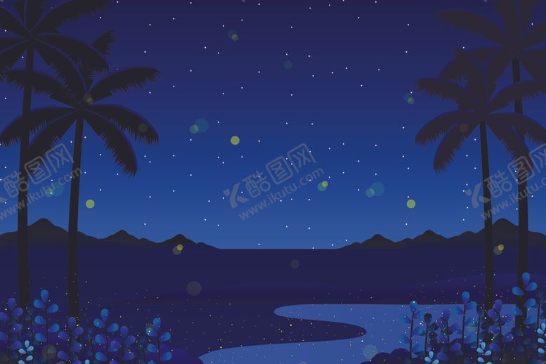 编号：93838010110604076195【酷图网】源文件下载-自然风光插画