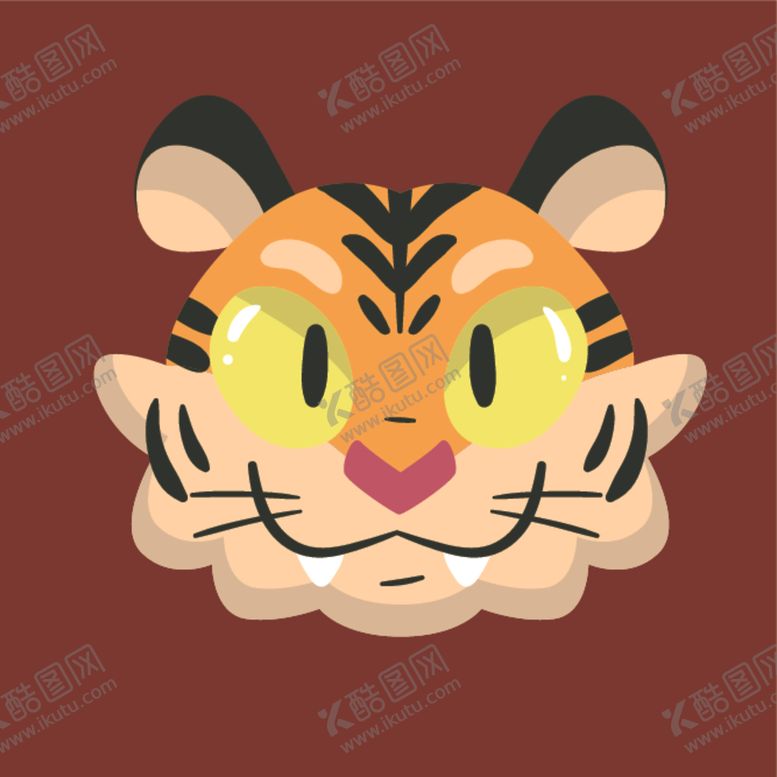 编号：58724006251731224608【酷图网】源文件下载-卡通老虎