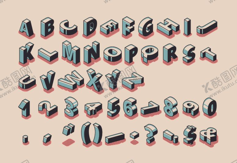 编号：15213310120945433041【酷图网】源文件下载-英文字母数字