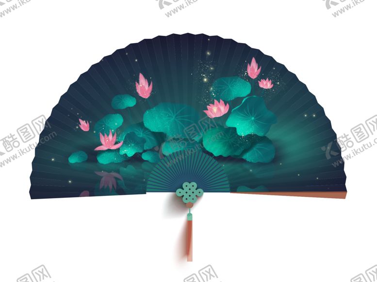 编号：23836909281625134866【酷图网】源文件下载-扇子国风合成海报素材