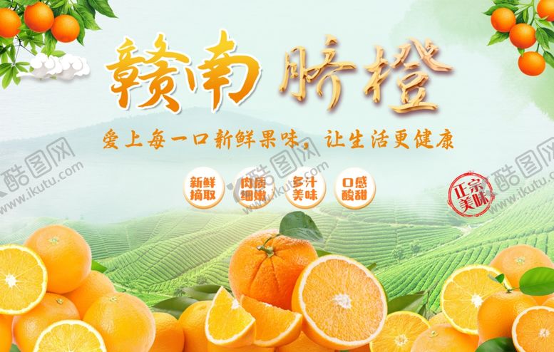 编号：21290201181431193786【酷图网】源文件下载-赣南脐橙