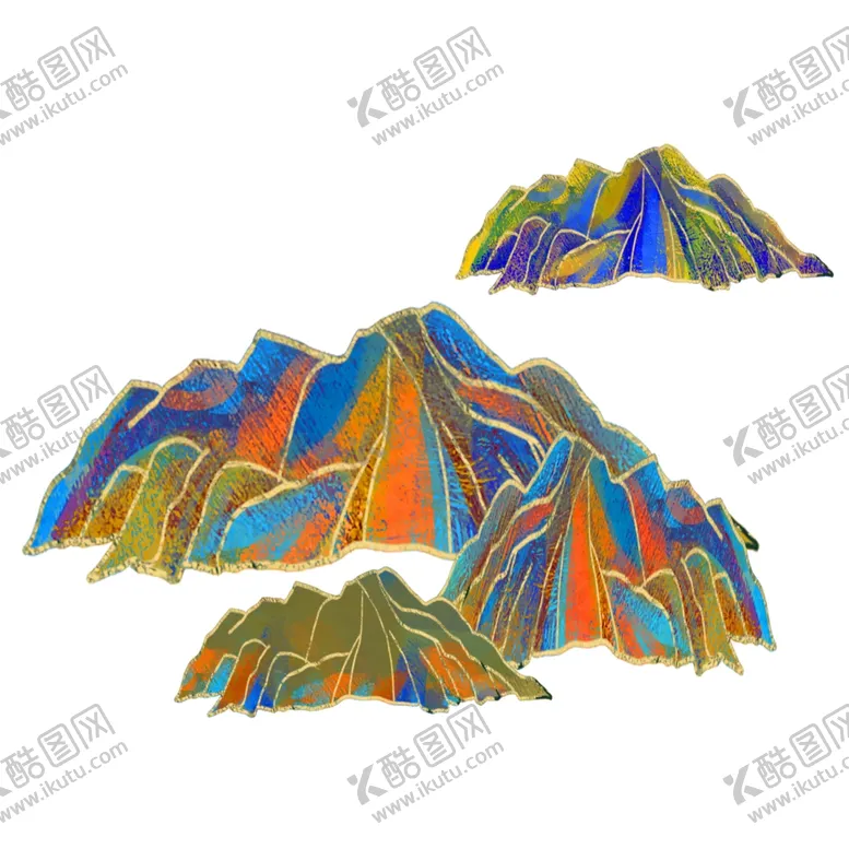 编号：10567503271829355281【酷图网】源文件下载-国潮山脉
