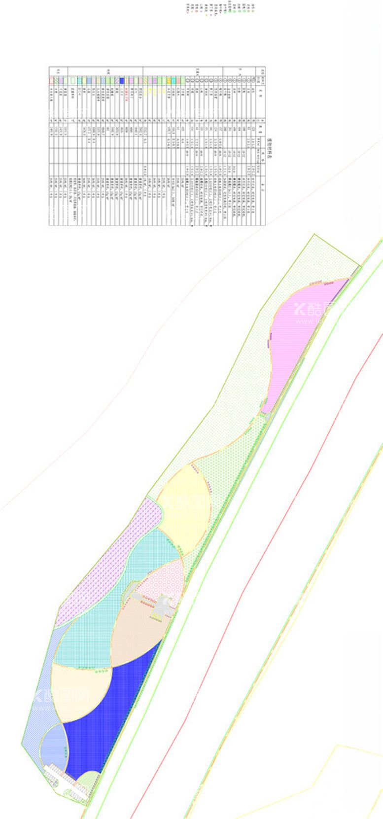 编号：89015802111431373417【酷图网】源文件下载-河道景观绿化节点设计