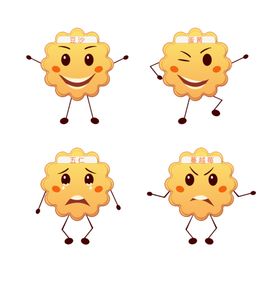 中秋月饼表情
