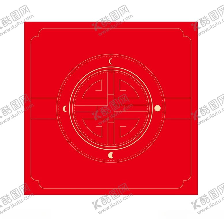 编号：66033402120030537740【酷图网】源文件下载-红色简单月饼礼盒包装