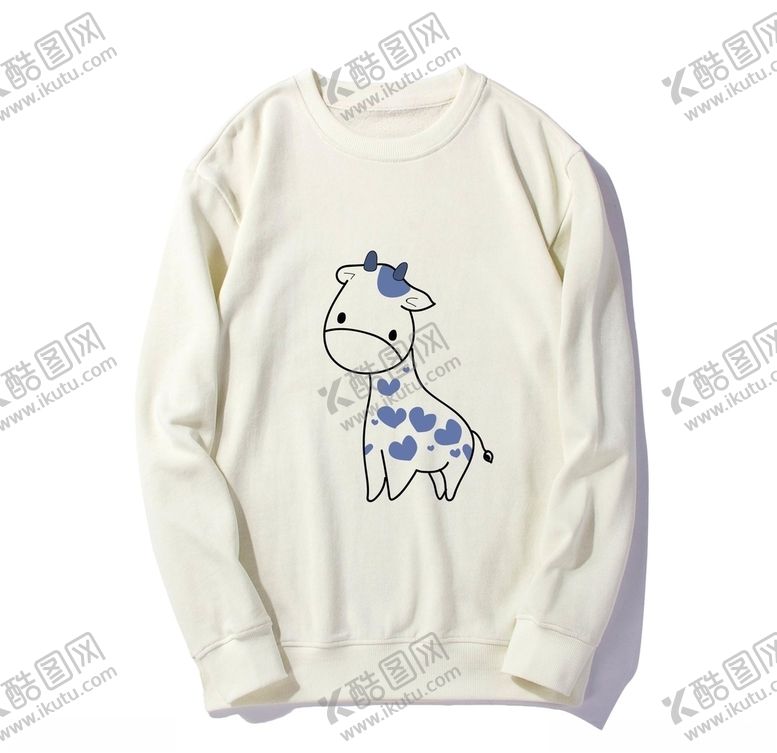 编号：77338807010507473315【酷图网】源文件下载-紫色爱心长颈鹿印花图案