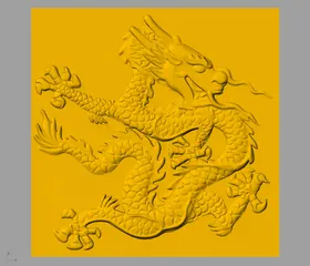CAD浮雕装饰画立体模型建筑设计3设计柱子