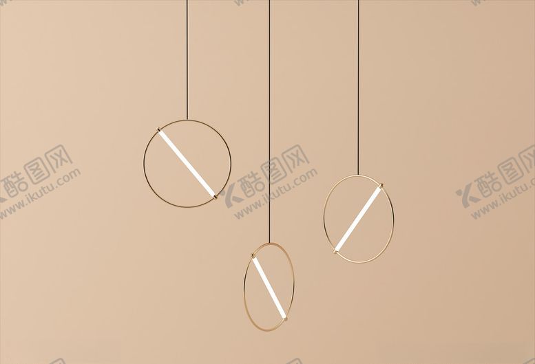 编号：90817310040536391697【酷图网】源文件下载-3D吊灯模型家装吊灯模型
