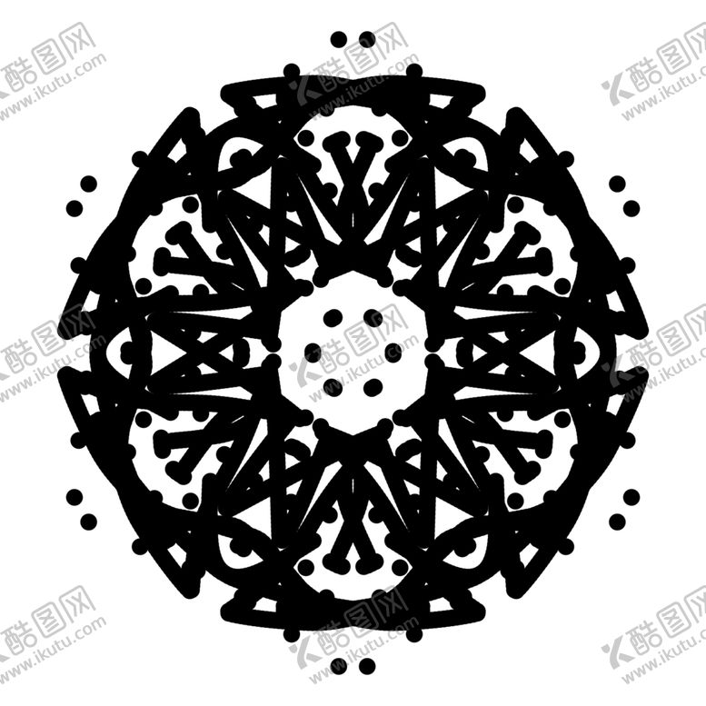 编号：96531209231444355842【酷图网】源文件下载-天花板图案复古地板花纹图案