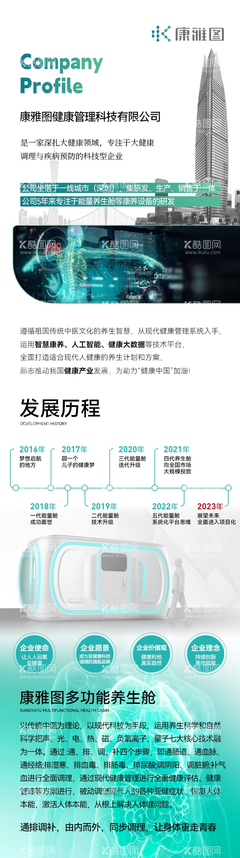 编号：62664712040702556021【酷图网】源文件下载-企业文化发展历程海报