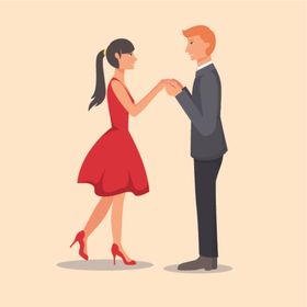 卡通人物求婚