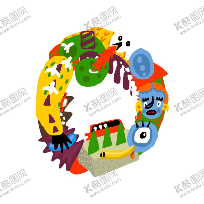 编号：63752104172031538000【酷图网】源文件下载-艺术字母字母