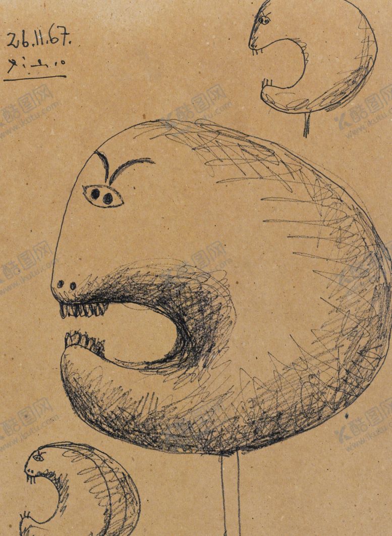 编号：24426210281125295865【酷图网】源文件下载-毕加索抽象绘画作品