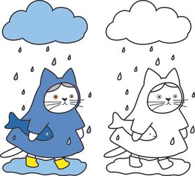 简笔画小猫