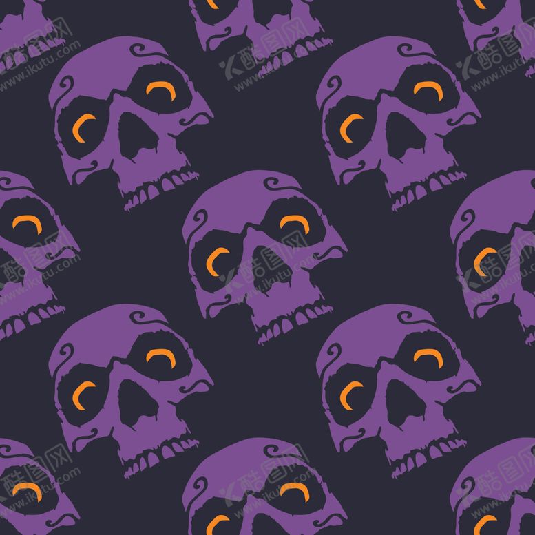 编号：91386706300759484481【酷图网】源文件下载-万圣节主题矢量背景