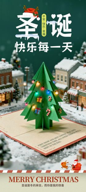 圣诞节日海报